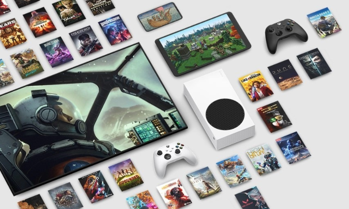 La estrategia de xbox se centra en las opcionares de la recera tanto físicas como digitales.
