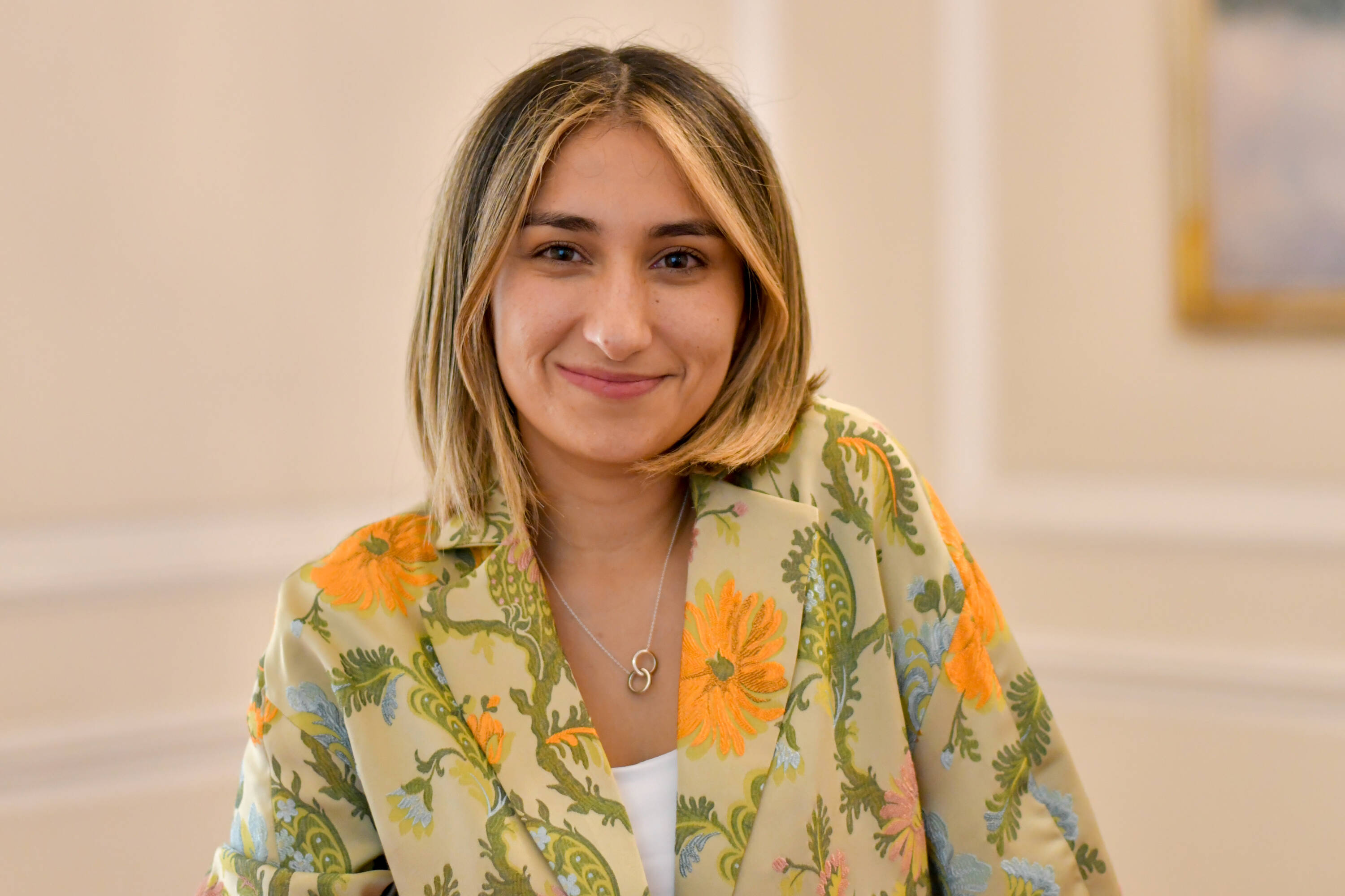 Laura Sarabia, directora del Dapre.