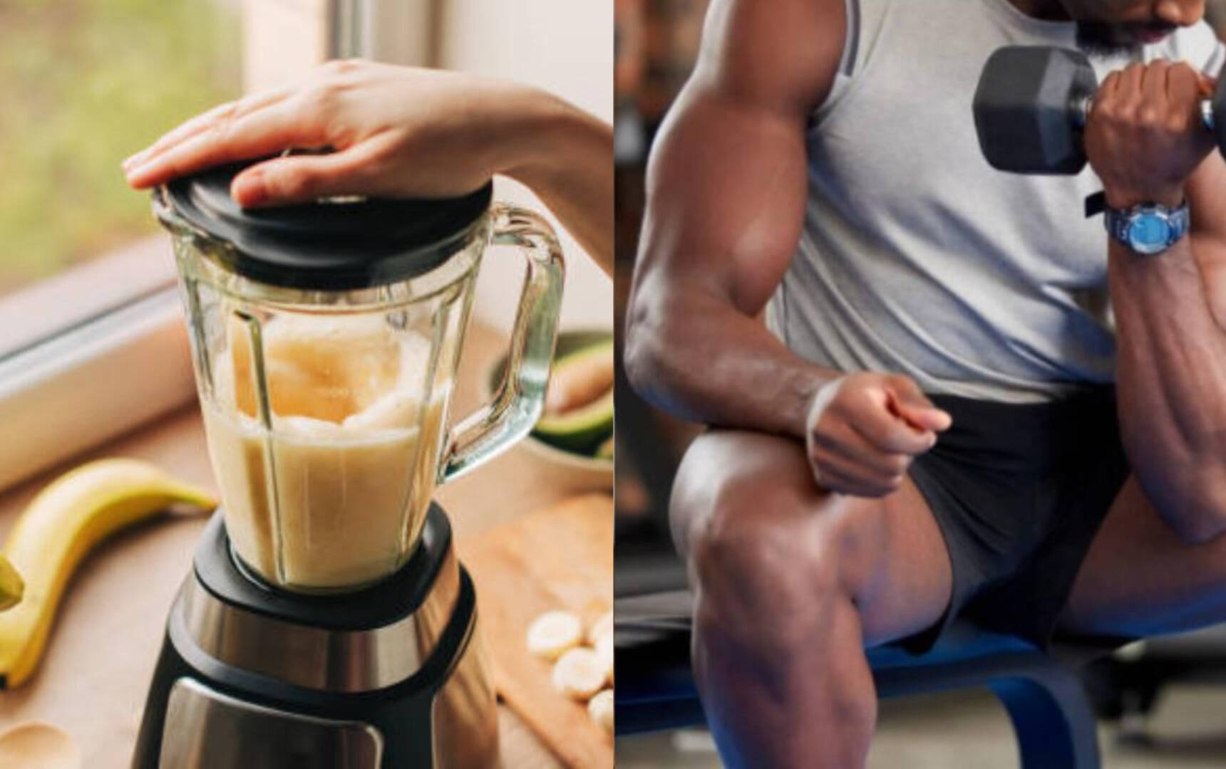 El batido fácil de hacer que ayuda a ganar masa muscular.