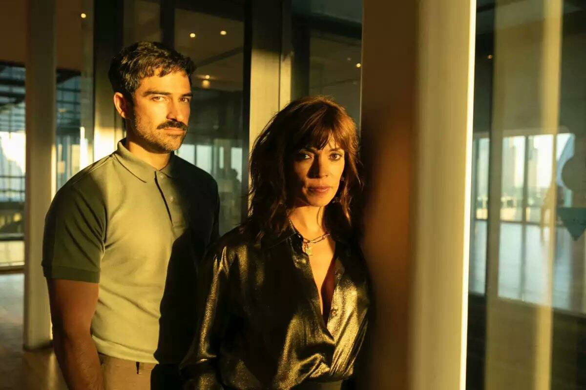 Alfonso Herrera y Camila Sosa en 'Tesis de una domesticación'.