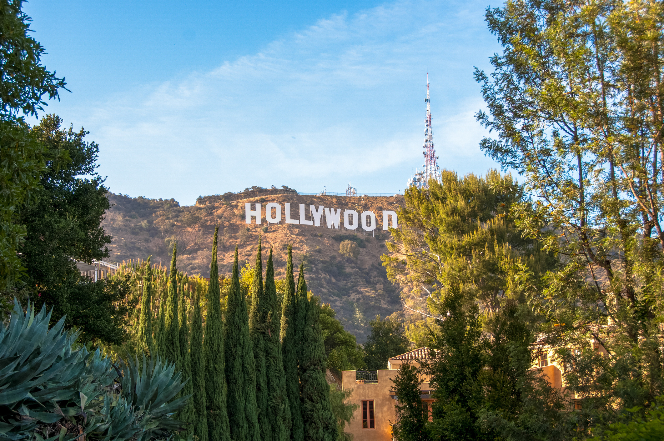 O bairro de Hollywood foi fundado em 1910.