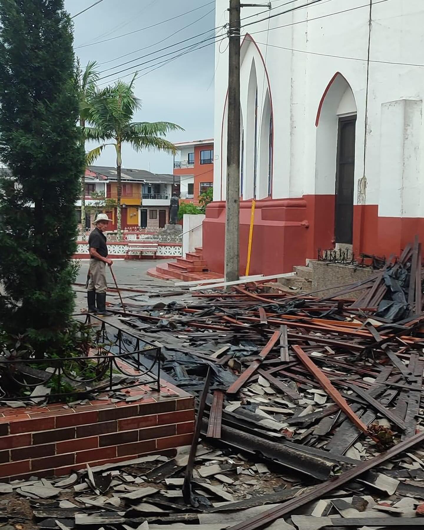 Fırtına Nariño, Antioquia'da 100'den fazla evi etkiledi