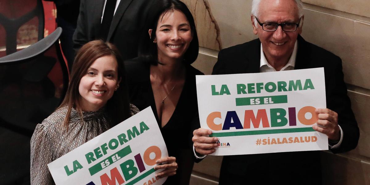Debate, en la Cámara de Representantes, de la reforma de la salud, el 30 de noviembre de 2023.