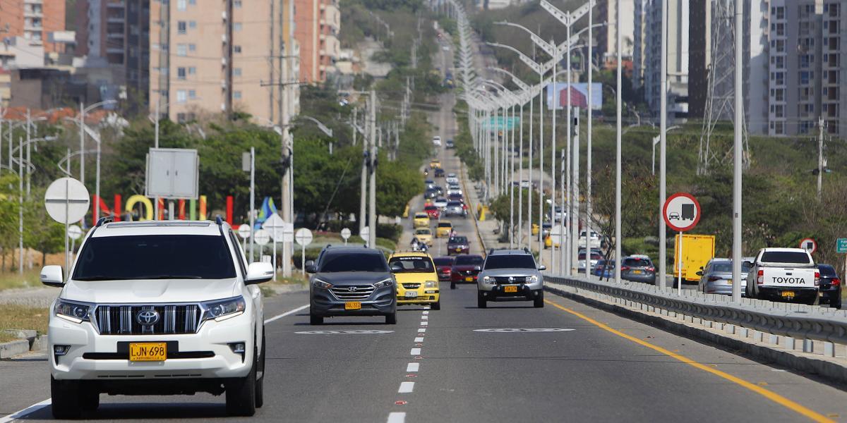 La Vía al mar comunica a Barranquilla con Cartagena.