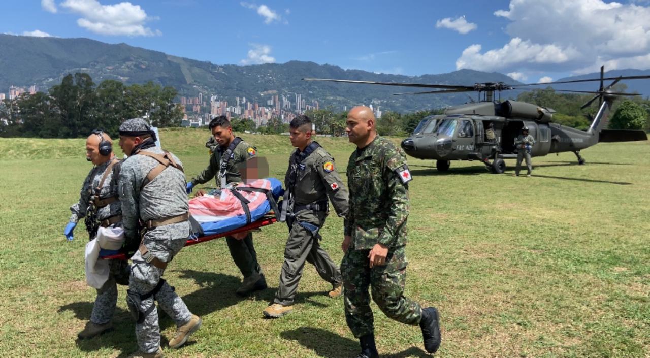 Remiten A Medellín A Víctima De Mina Antipersonal En Chocó 0794