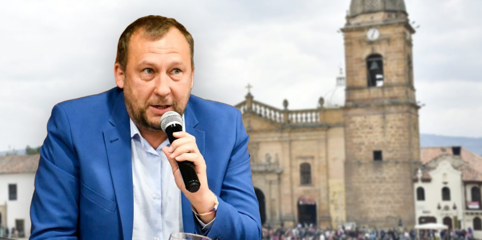 Mikhail Krasnov, Alcalde de Tunja.