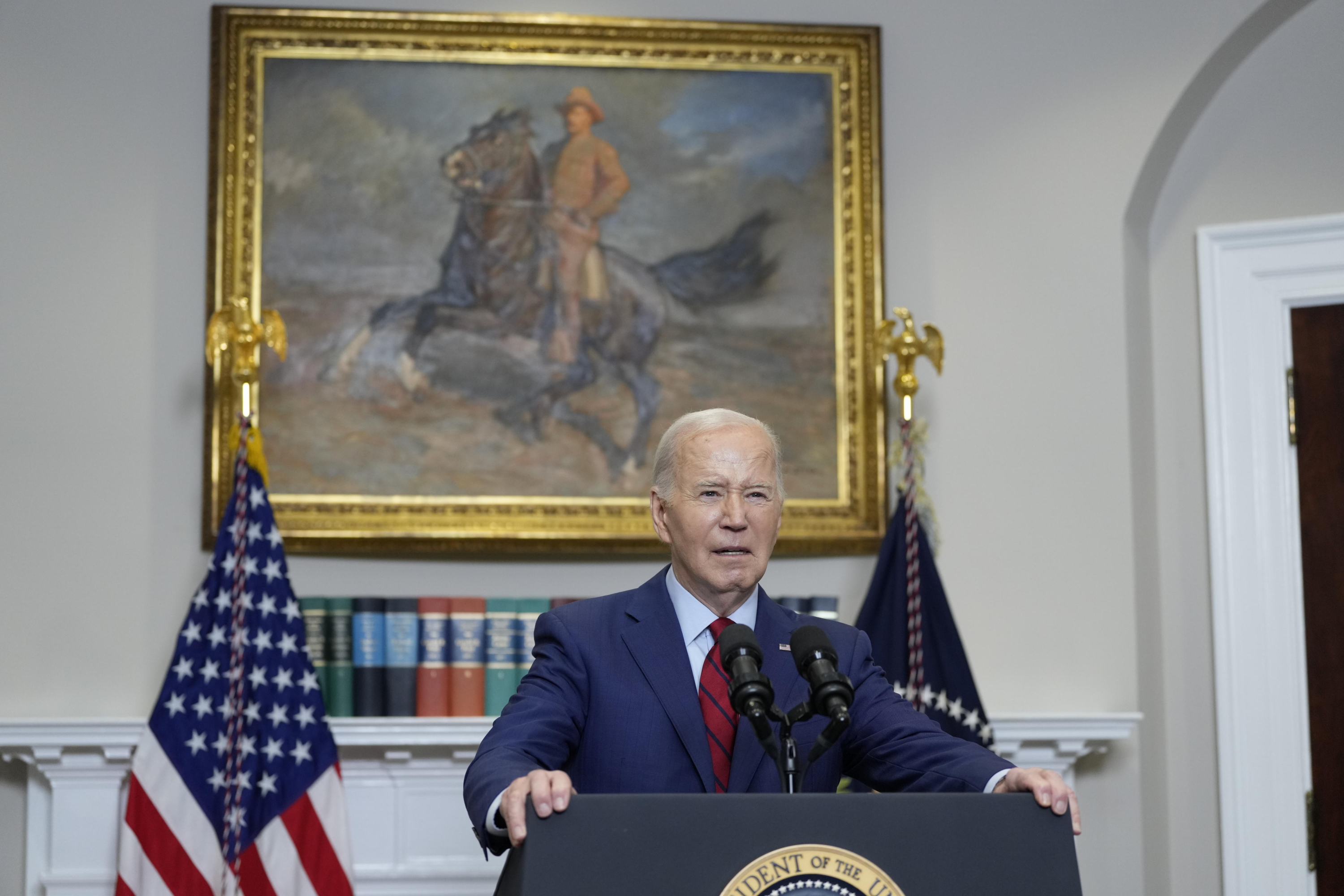 El presidente de Estados Unidos, Joe Biden, se pronunció este jueves sobre las movilizaciones en las universidades.