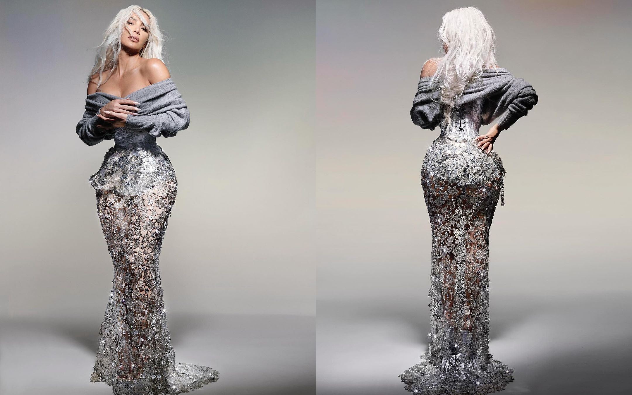 ¿Cuánto mide la cintura de Kim Kardashian?