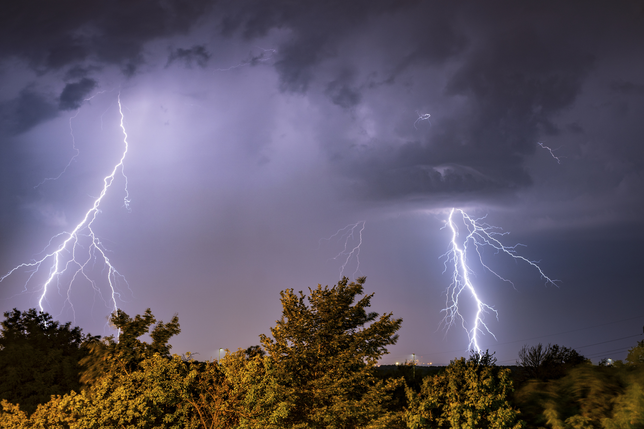 El riesgo de tormentas sigue vigente en Texas.