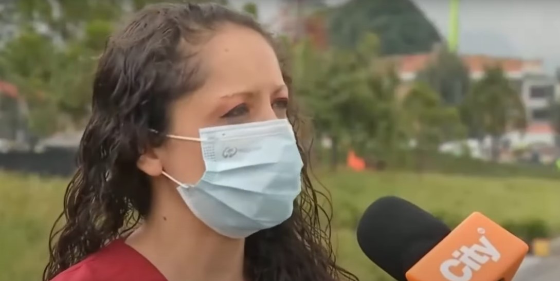 Camión De Basura Atropelló A Motociclista Embarazada En Bogotá Y No