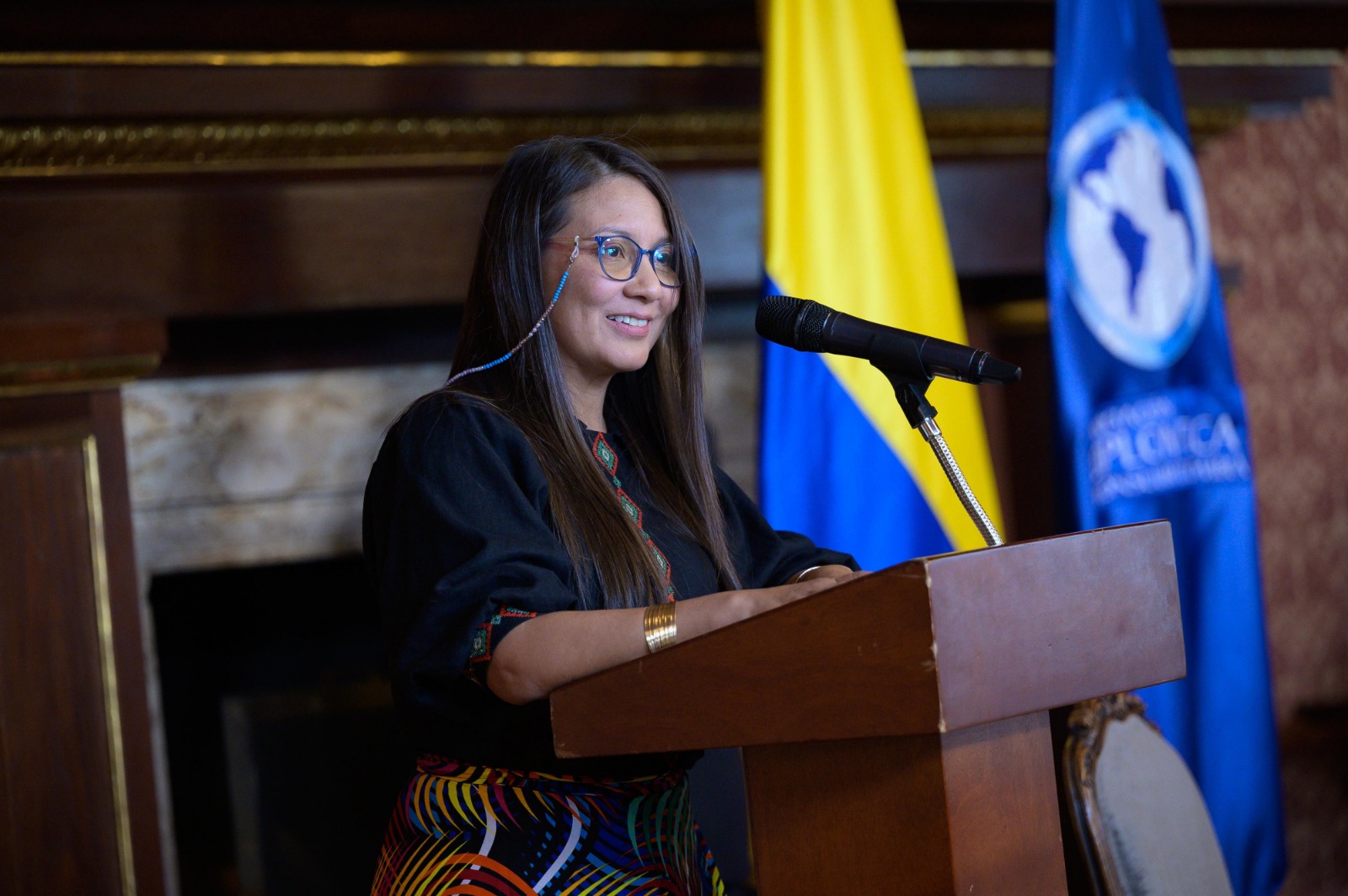 Lena Yanina Estrada Añokazi, Nueva Directora de la Academia Diplomática Augusto Ramírez Ocampo.