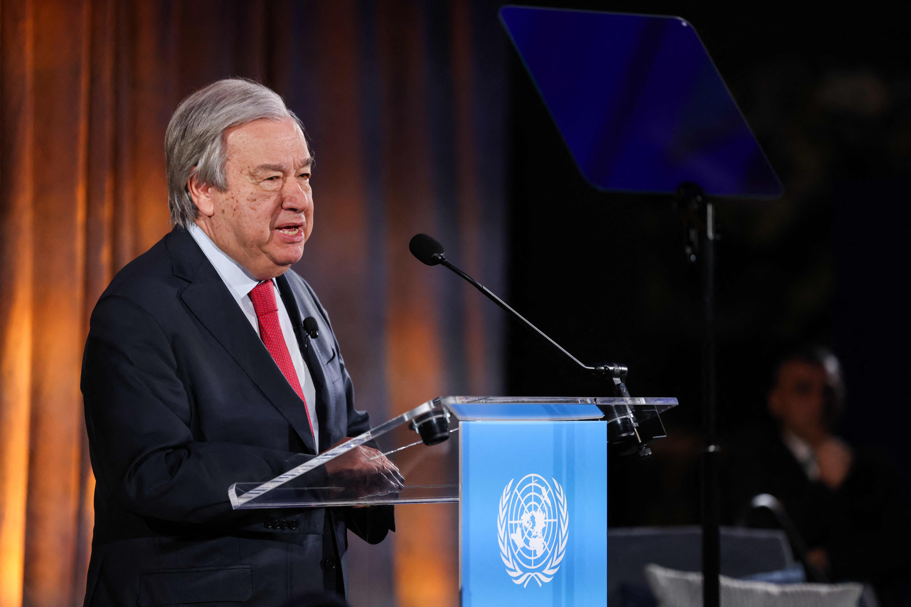 Antonio Guterres, Secretary-General of the United Nations.