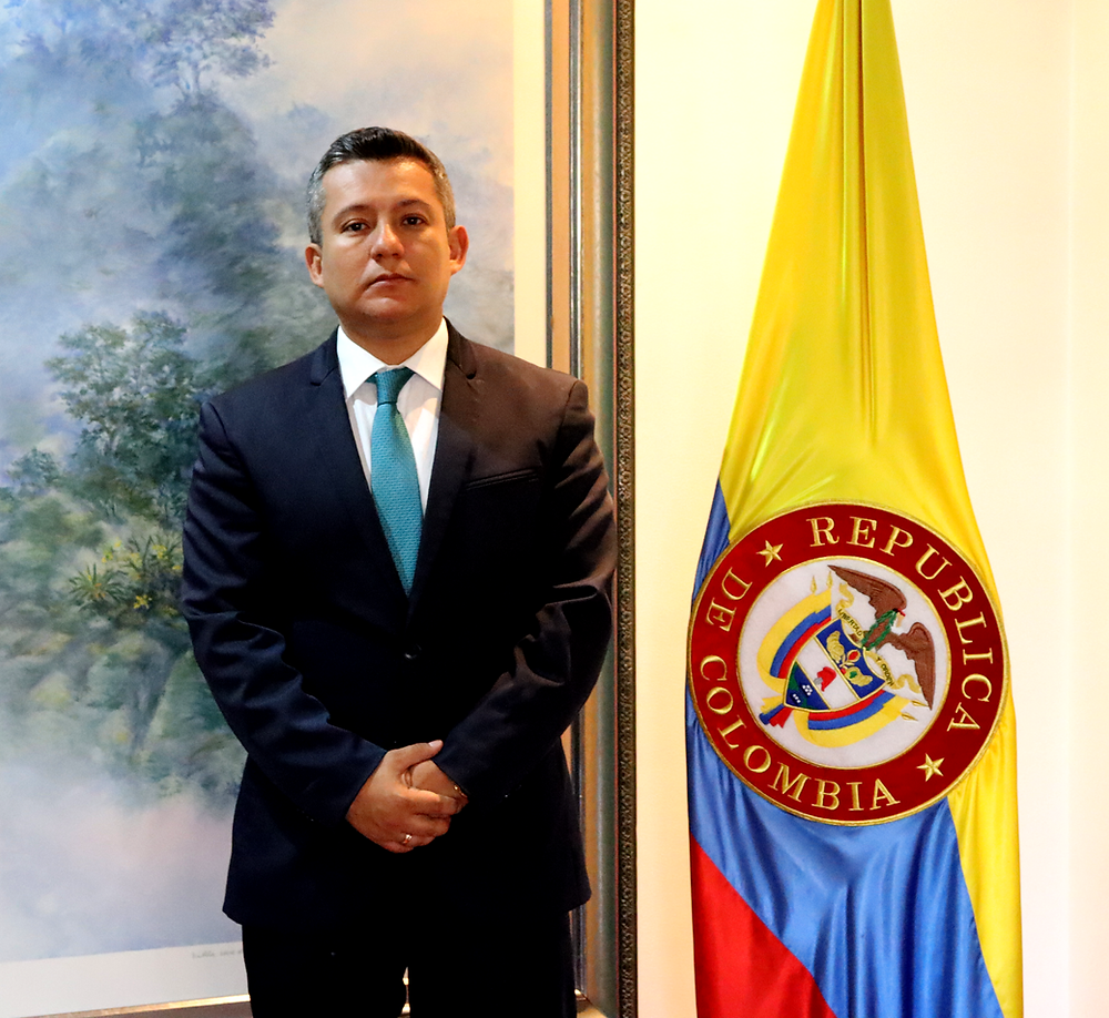 Andrés René Chavez, exgerente de la Imprenta Nacional.