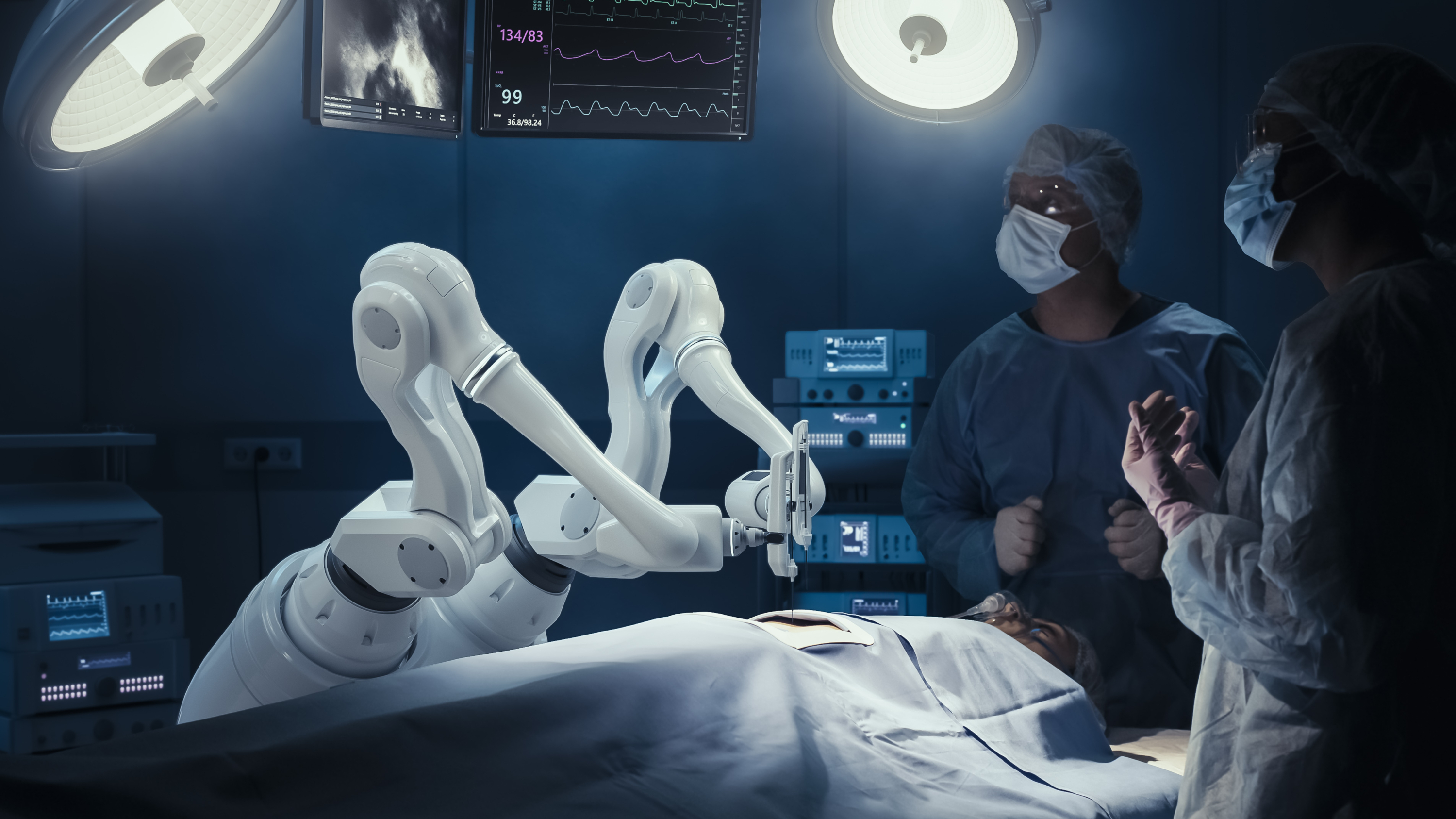 Este hospital de IA también es una gran herramienta para los estudiantes de medicina.