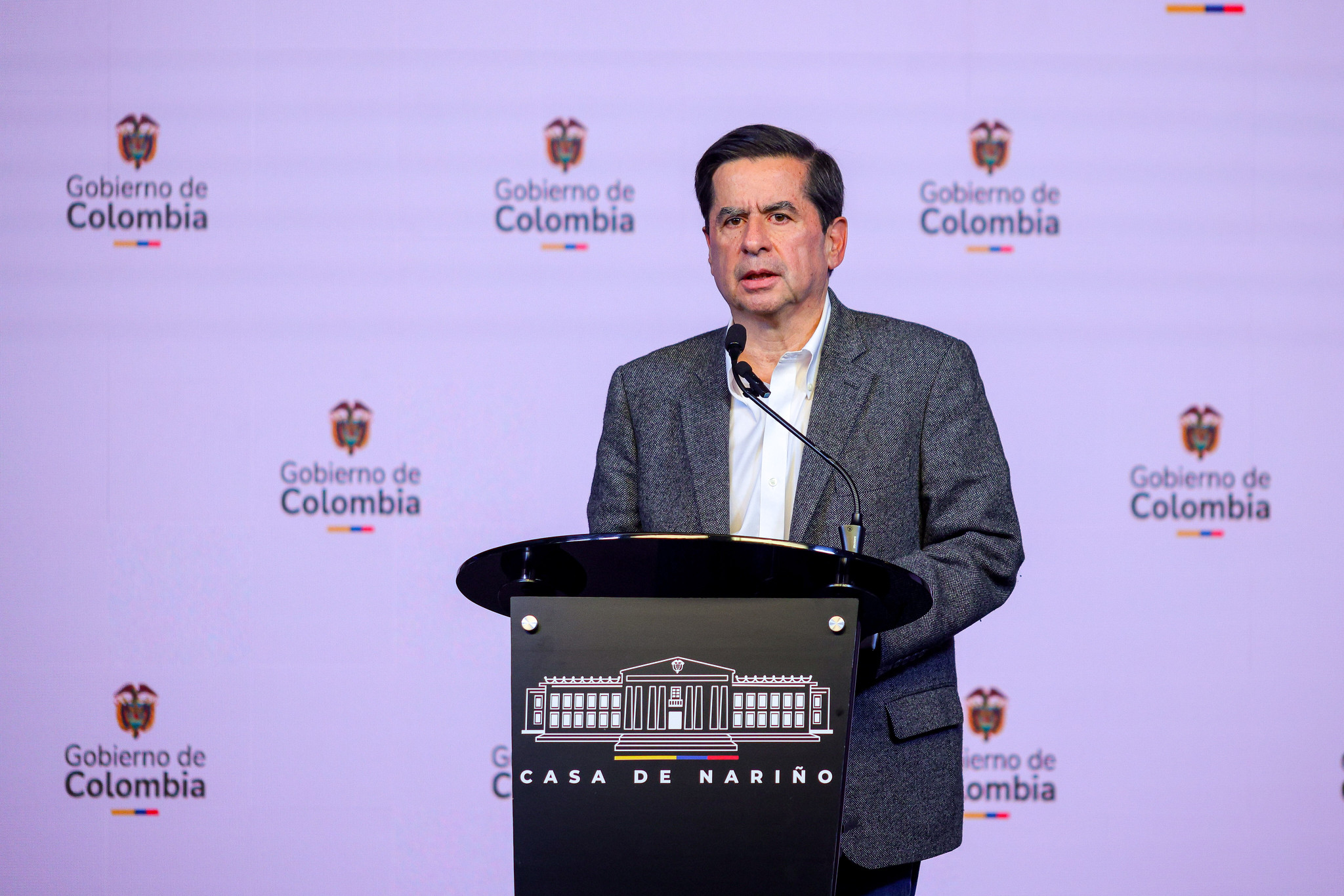 El nuevo ministro del Interior, Juan Fernando Cristo.