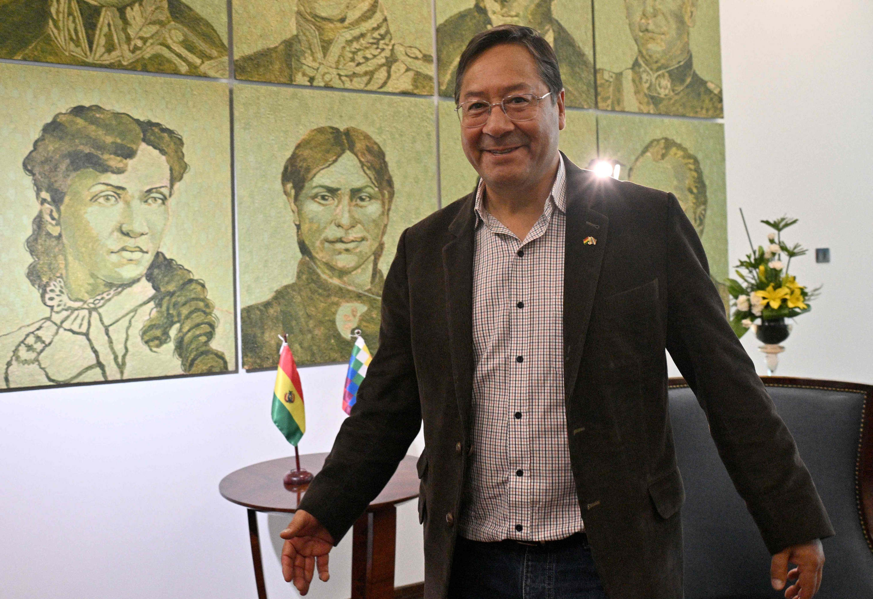 Luis Arce, president of Bolivia.1