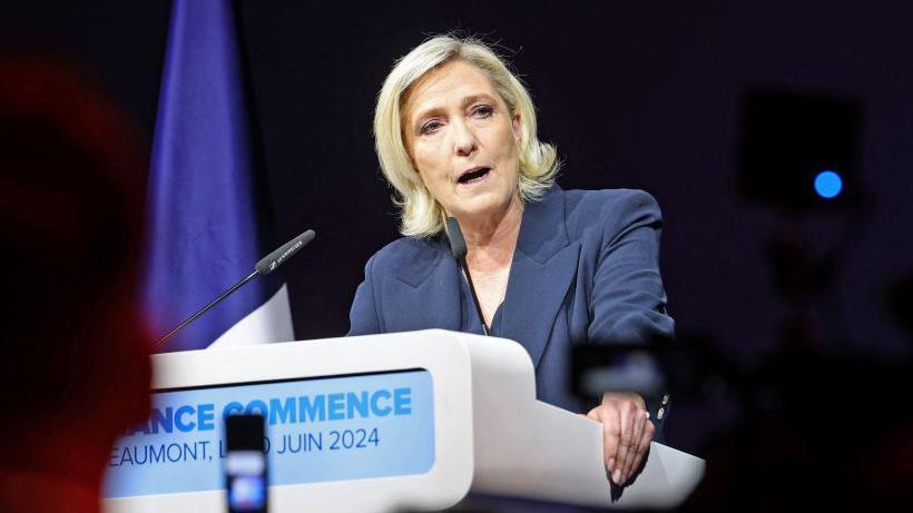 Marine Le Pen has insisted that her political party, the National Rally, can win an absolute majority in the second round of parliamentary elections.