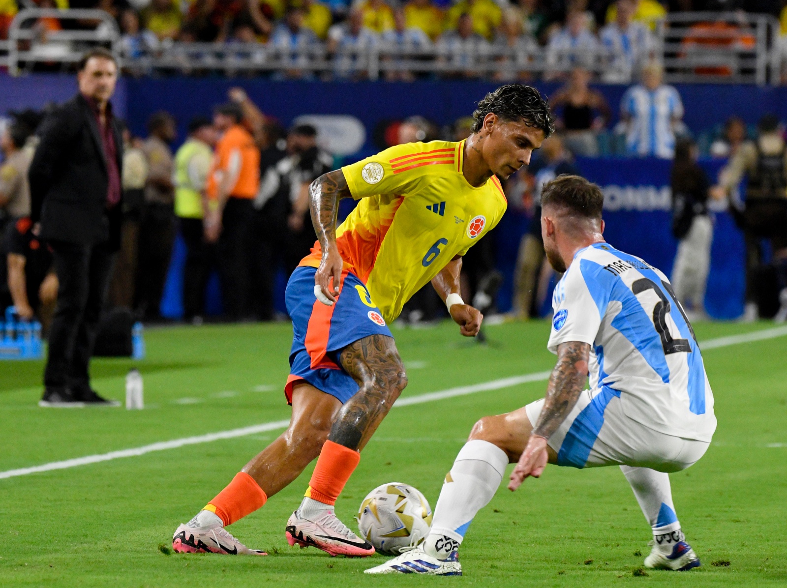 El volanta antioqueño, de gran actuación en la Copa América.