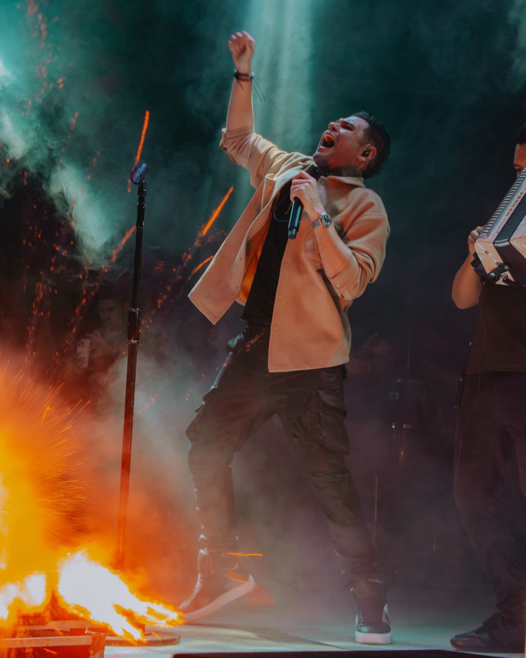 Cantante vallenato que sobrevivió a accidente