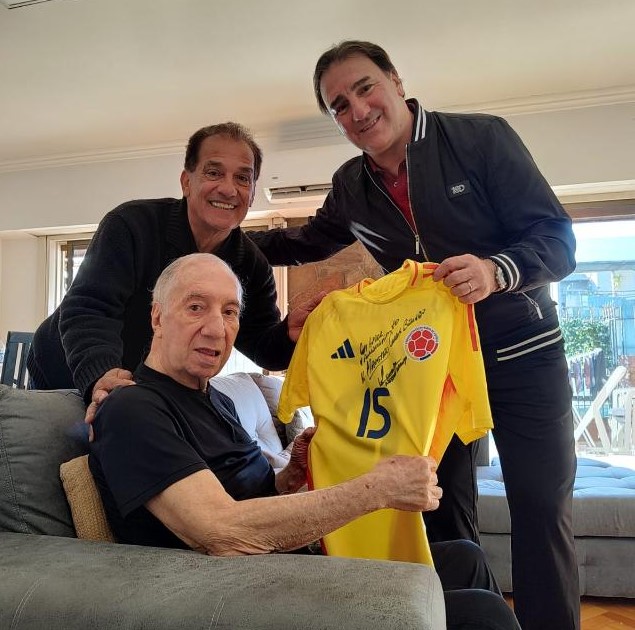 Carlos Bilardo, Miguel Lemme y Néstor Lorenzo