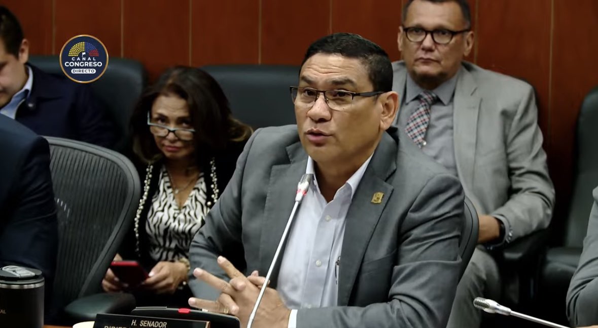 El senador Didier Lobo.