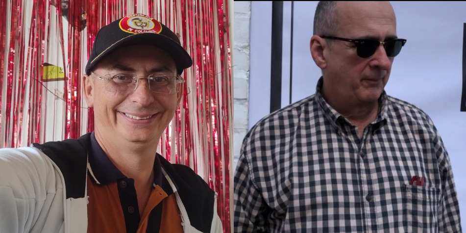Jota Mario Valencia y su presunto hijo.