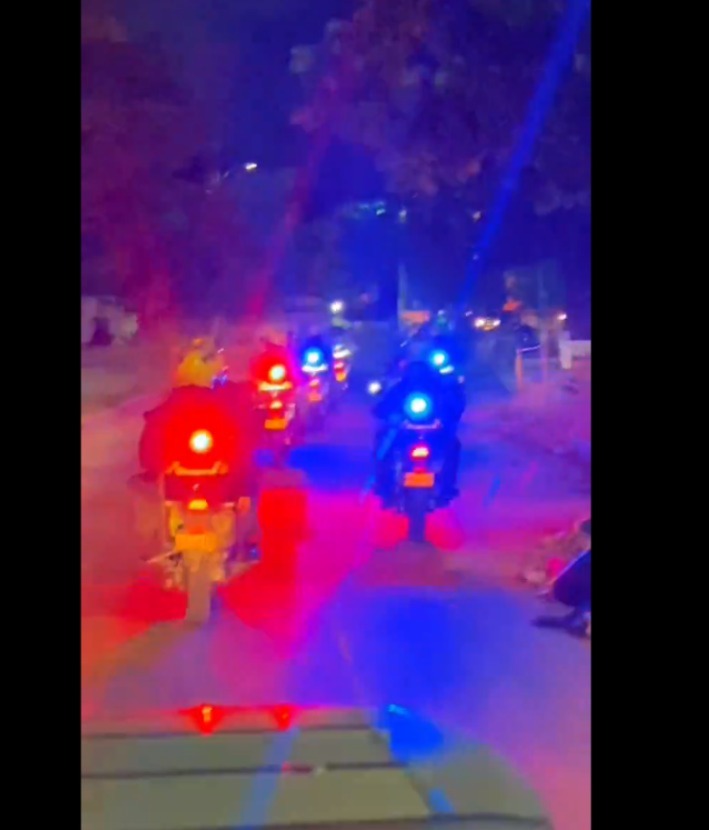 El pasado viernes por la noche se llevó a cabo el primer “operativo relámpago” en Las Gardenias.