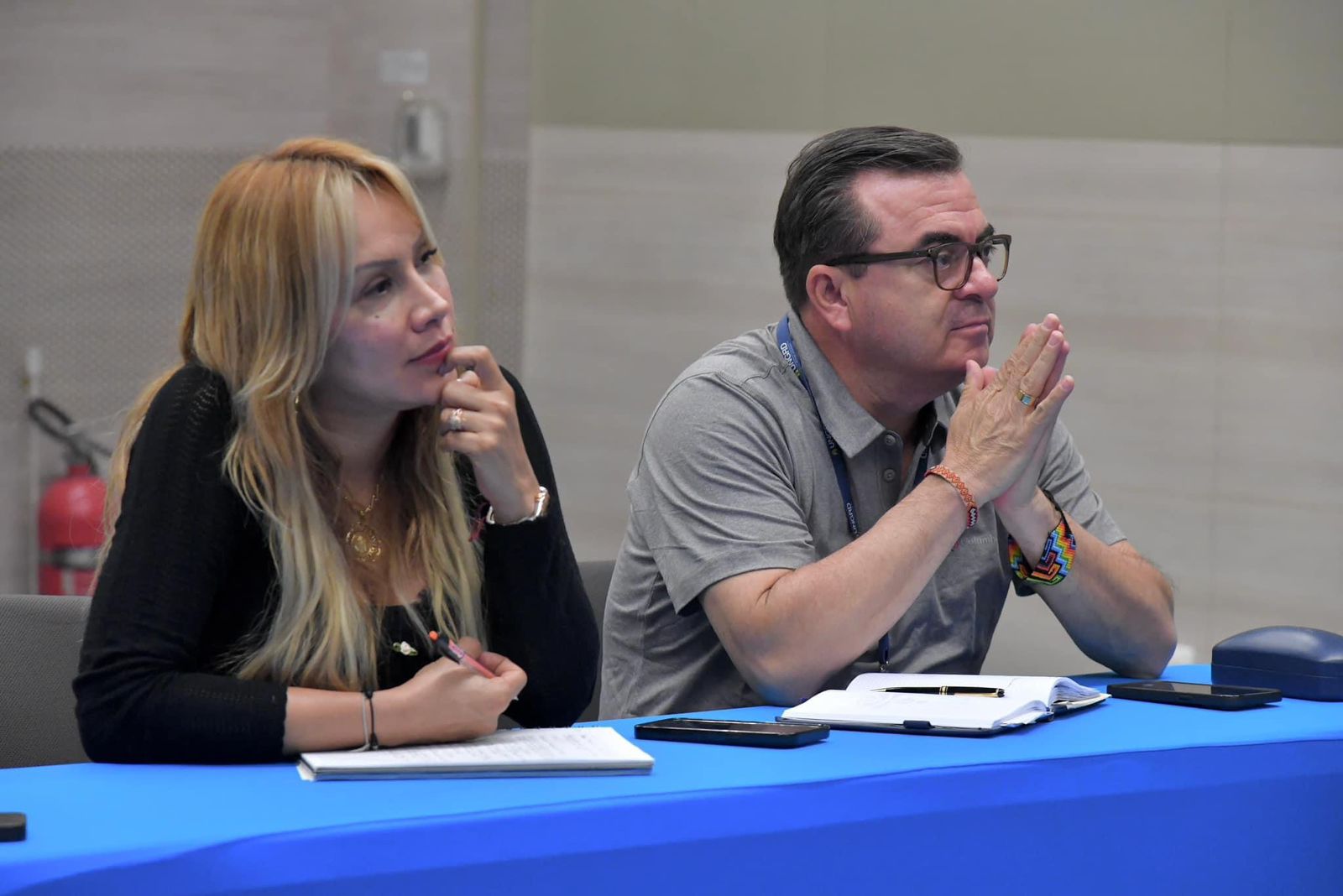 Sandra Ortiz y Olmedo López.