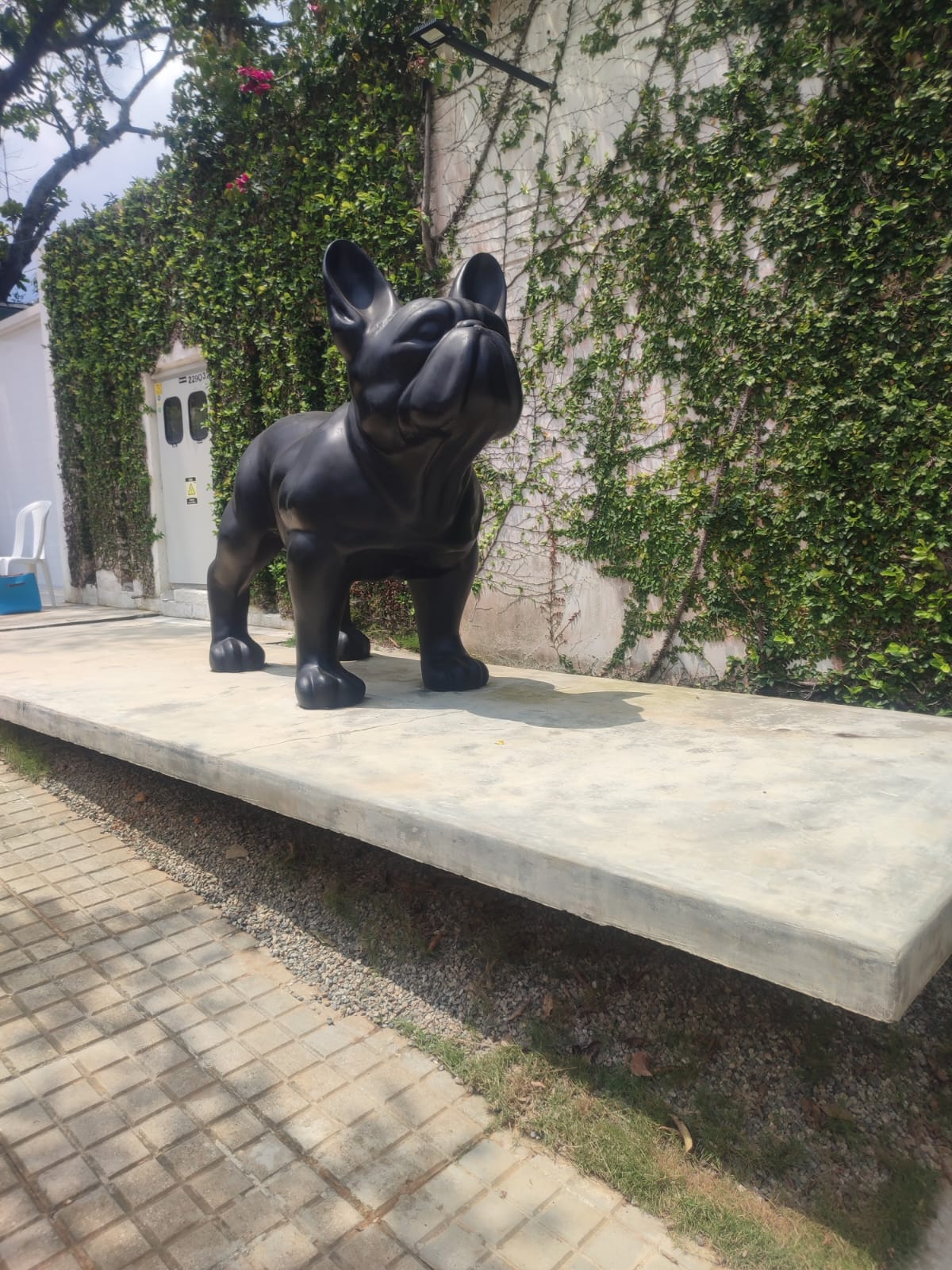 Narco José en estatua en Pieduesta