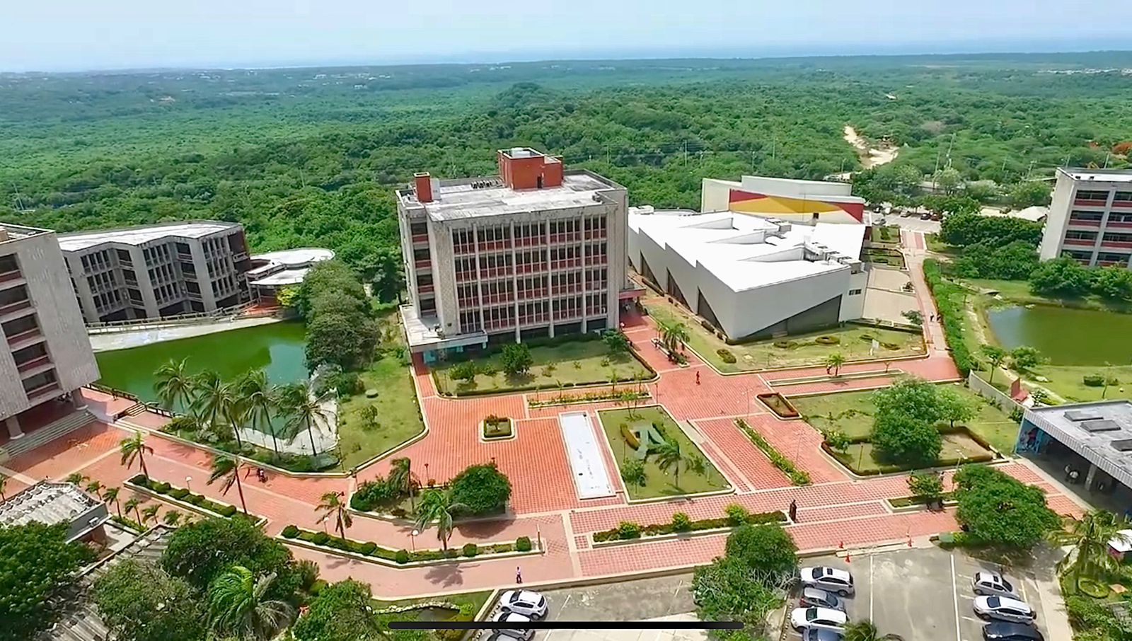 Aspecto General de la CiADELA Universitaria de la Uniatlánico en El Municipio de Puerto Colombia.
