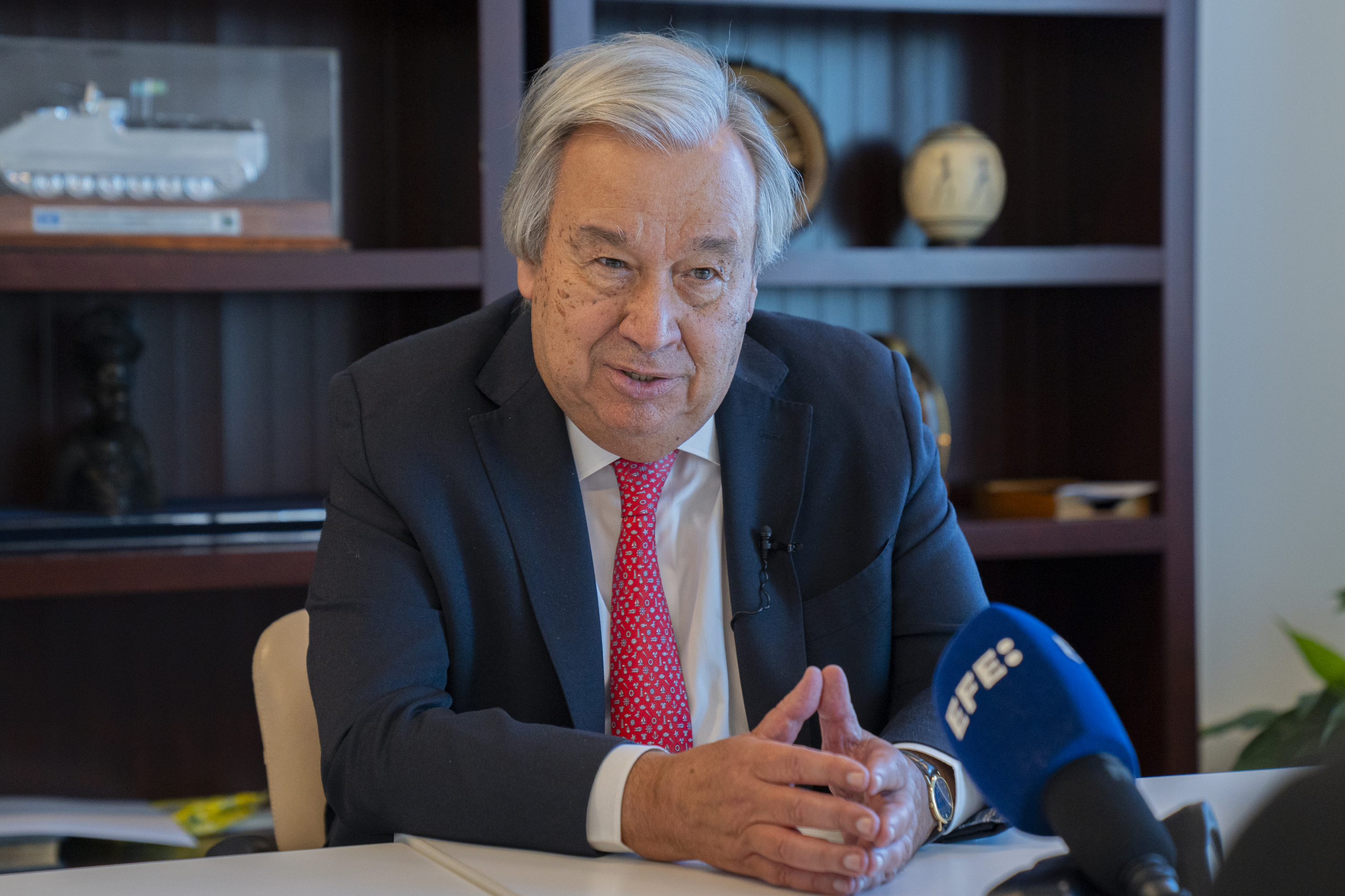 United Nations Secretary-General António Guterres.