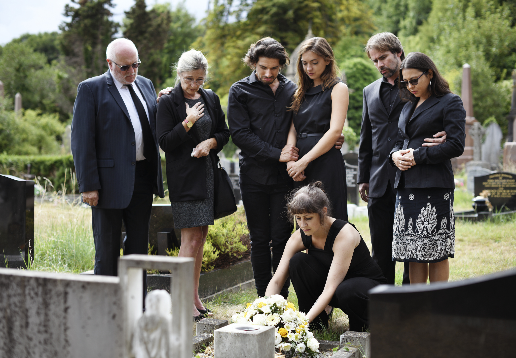 ¿Por qué generalmente se viste de negro en un funeral? Es un ritual