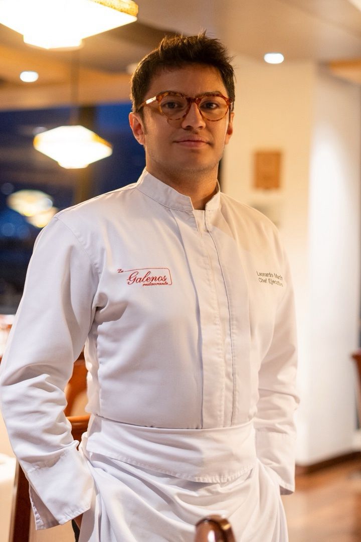 Leonardo Marín, Chef Ejecutivo de Los Galenos.