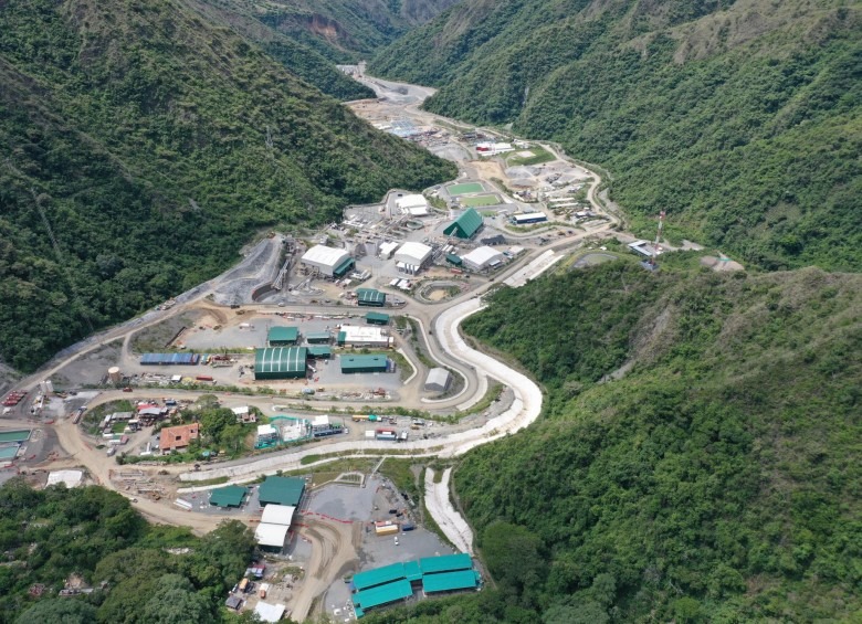 La mina de Buriticá es la mina de oro subterránea moderna más grande de Colombia.