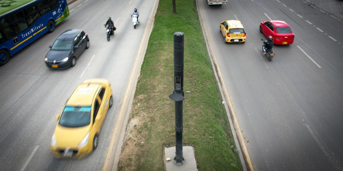 Bogotá cuenta con 129 cámaras de fotomulta