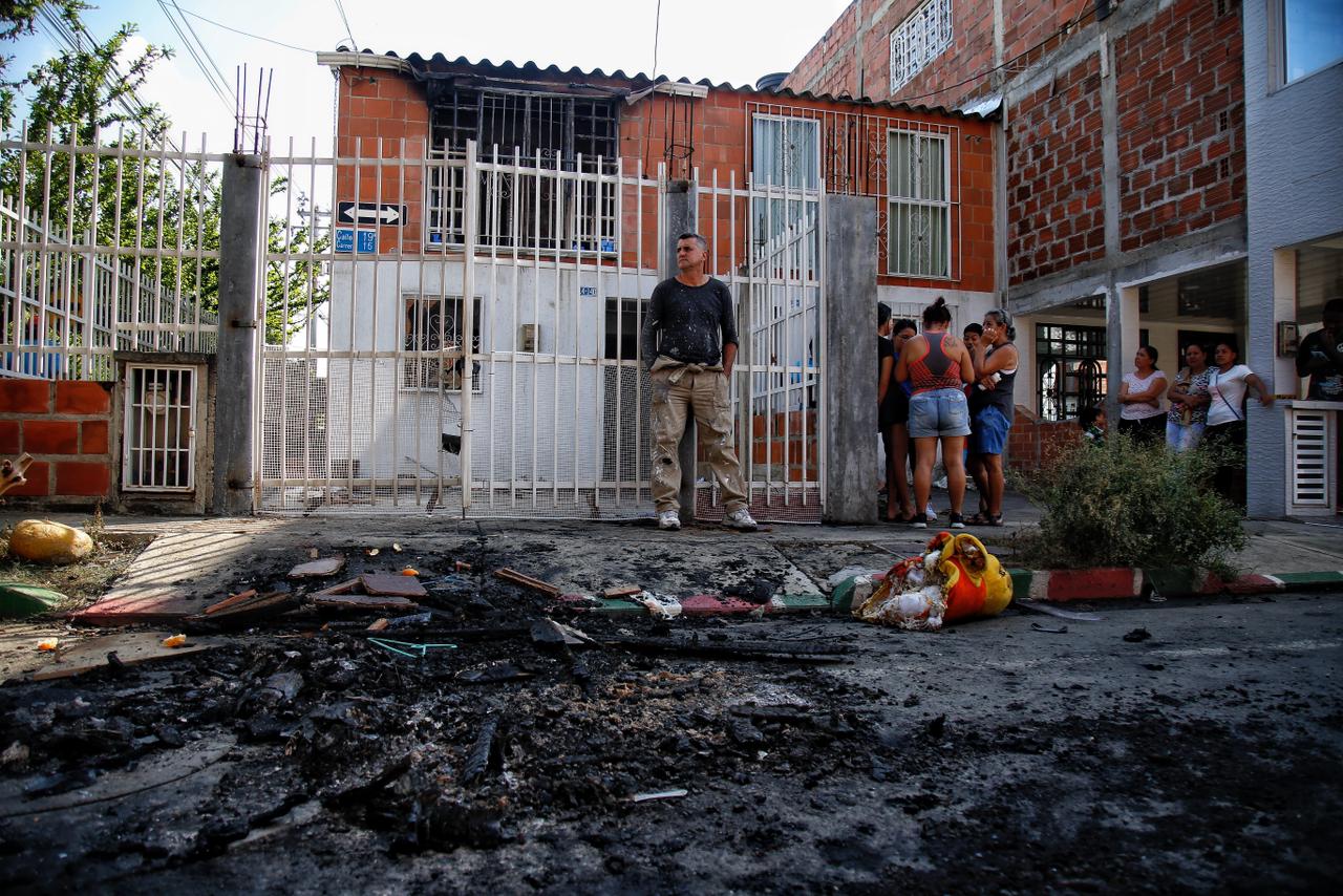 Casa del presunto asesino