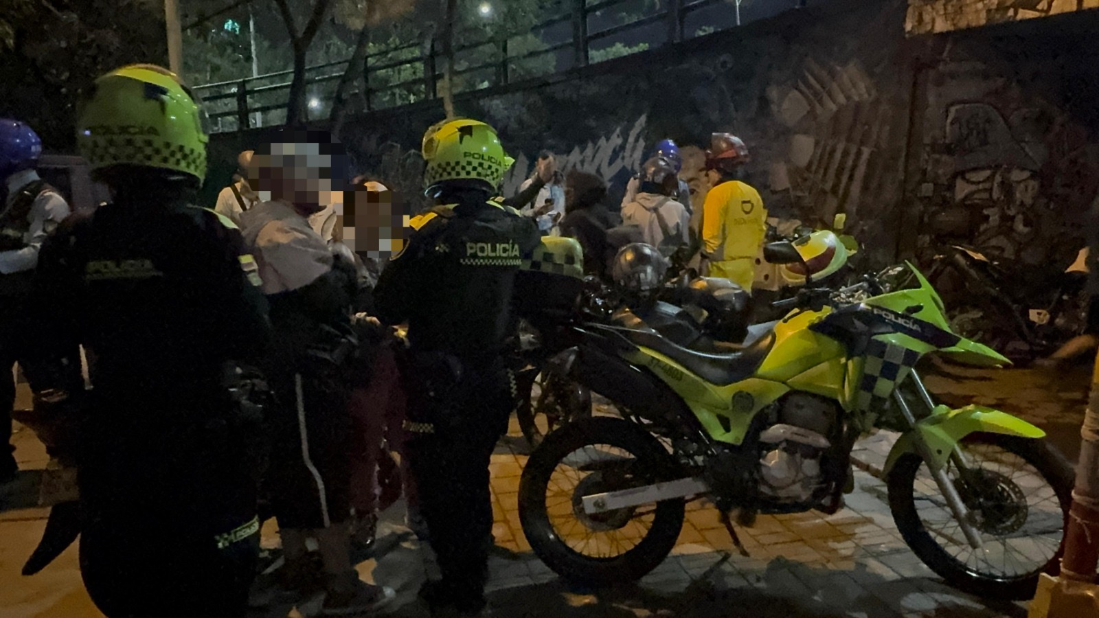 Pie de fuerza en Medellín