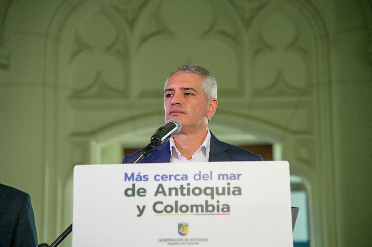 Andrés Julián Rendón, gobernador de Antioquia.