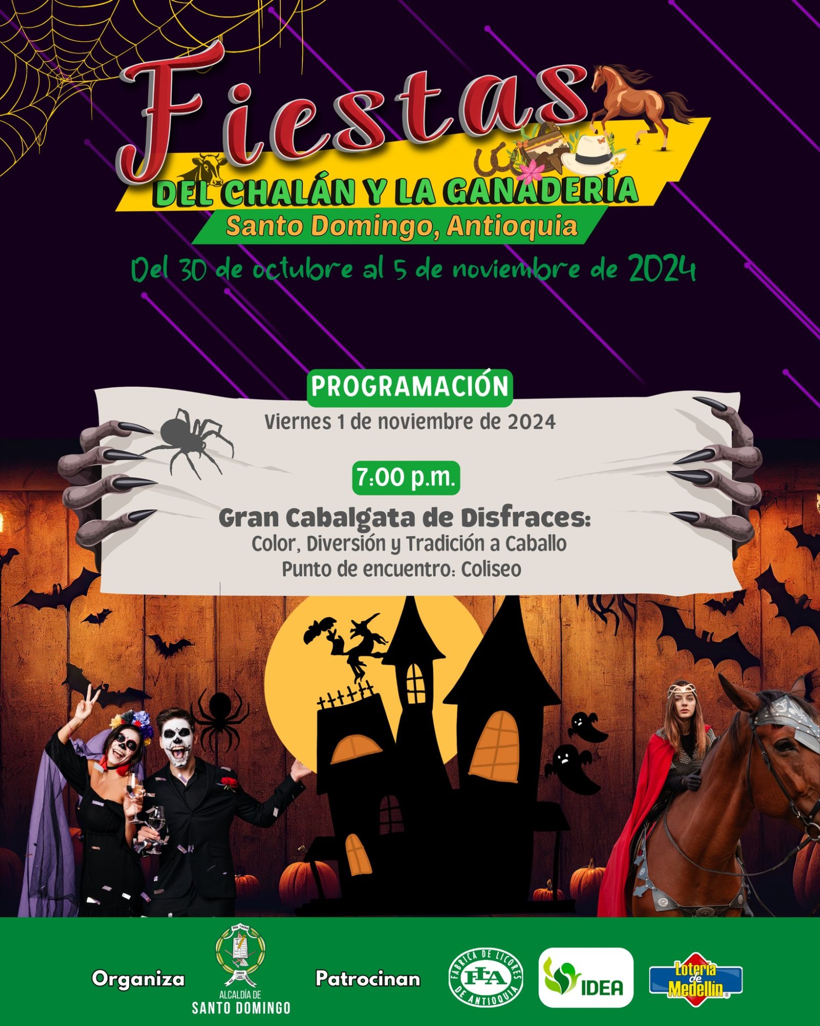 El evento tiene lugar entre el 30 de octubre y el 5 de noviembre.