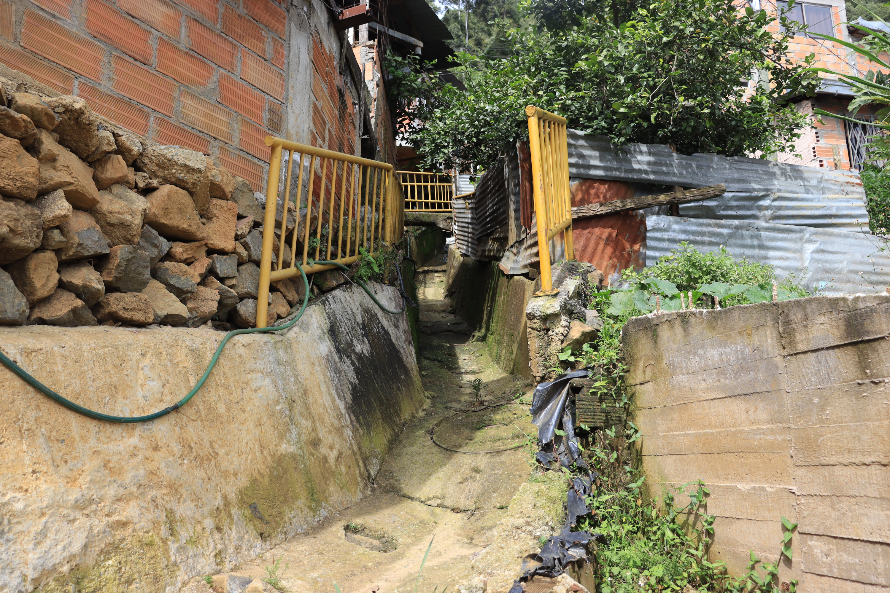 Canalización de la quebrada La Rafita.