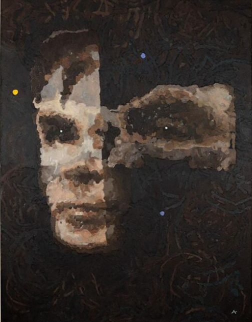 Obra de arte subastada y realizada por la robot.