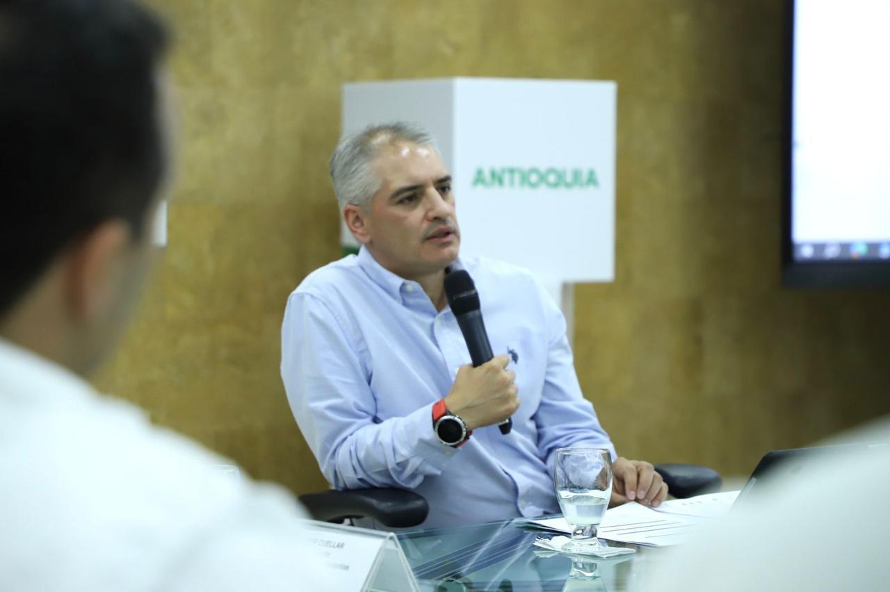 Andrés Julián Rendón, gobernador de Antioquia.