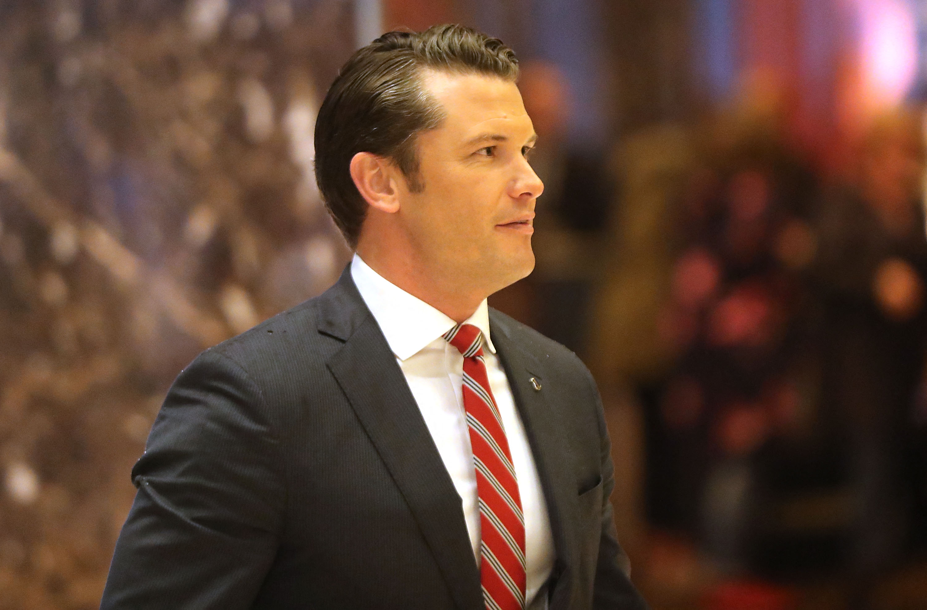 Pete Hegseth, actual presentador de Fox News y futuro secretario de Defensa de Estados Unidos.