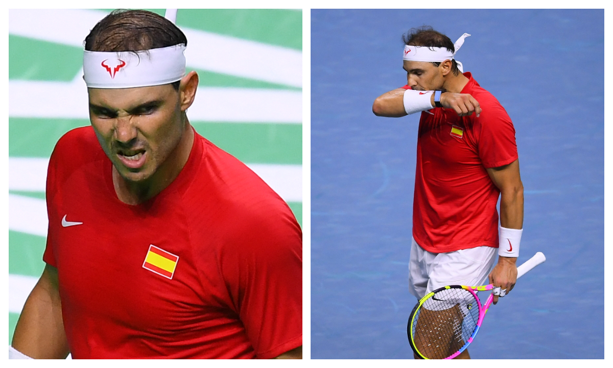 Rafael Nadal pierde en la serie de Copa Davis entre España y Países Bajos, en su último torneo