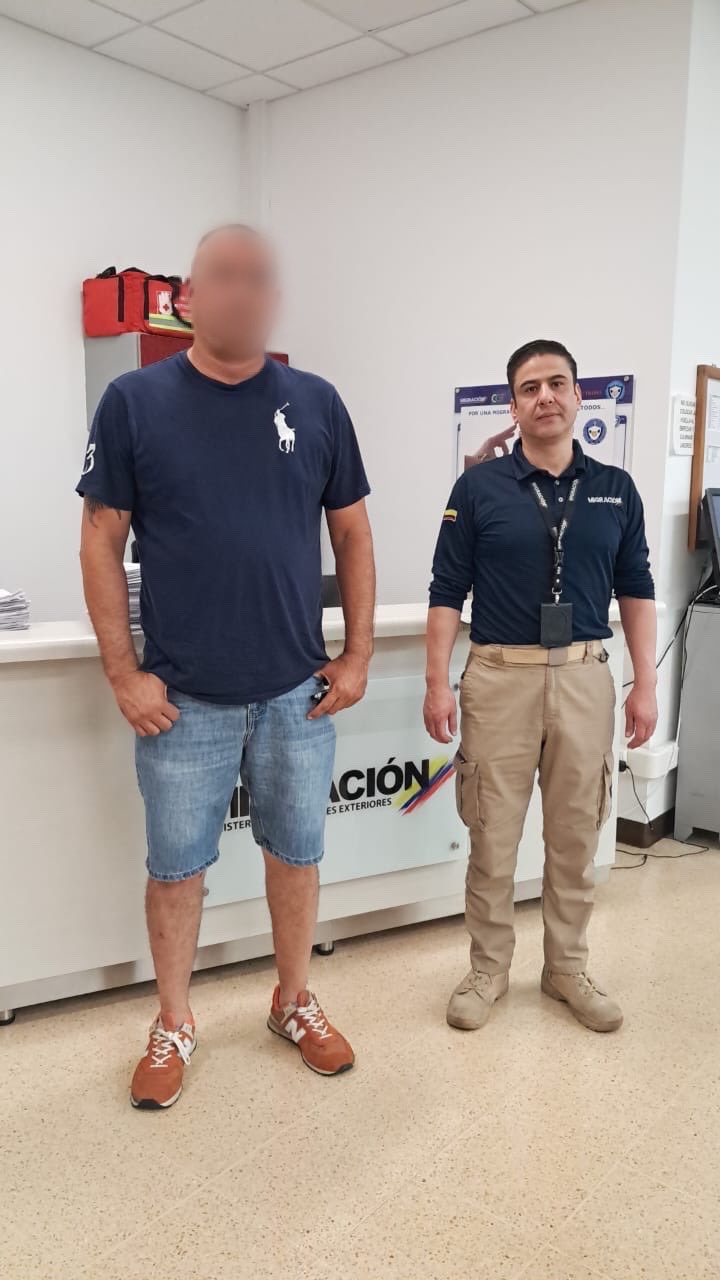 Migración Colombia informó a través de sus redes sociales de la inadimisión del ciudadano de origen estadounidense gracias a la alerta generada por la plataforma 'Angel Watch'.