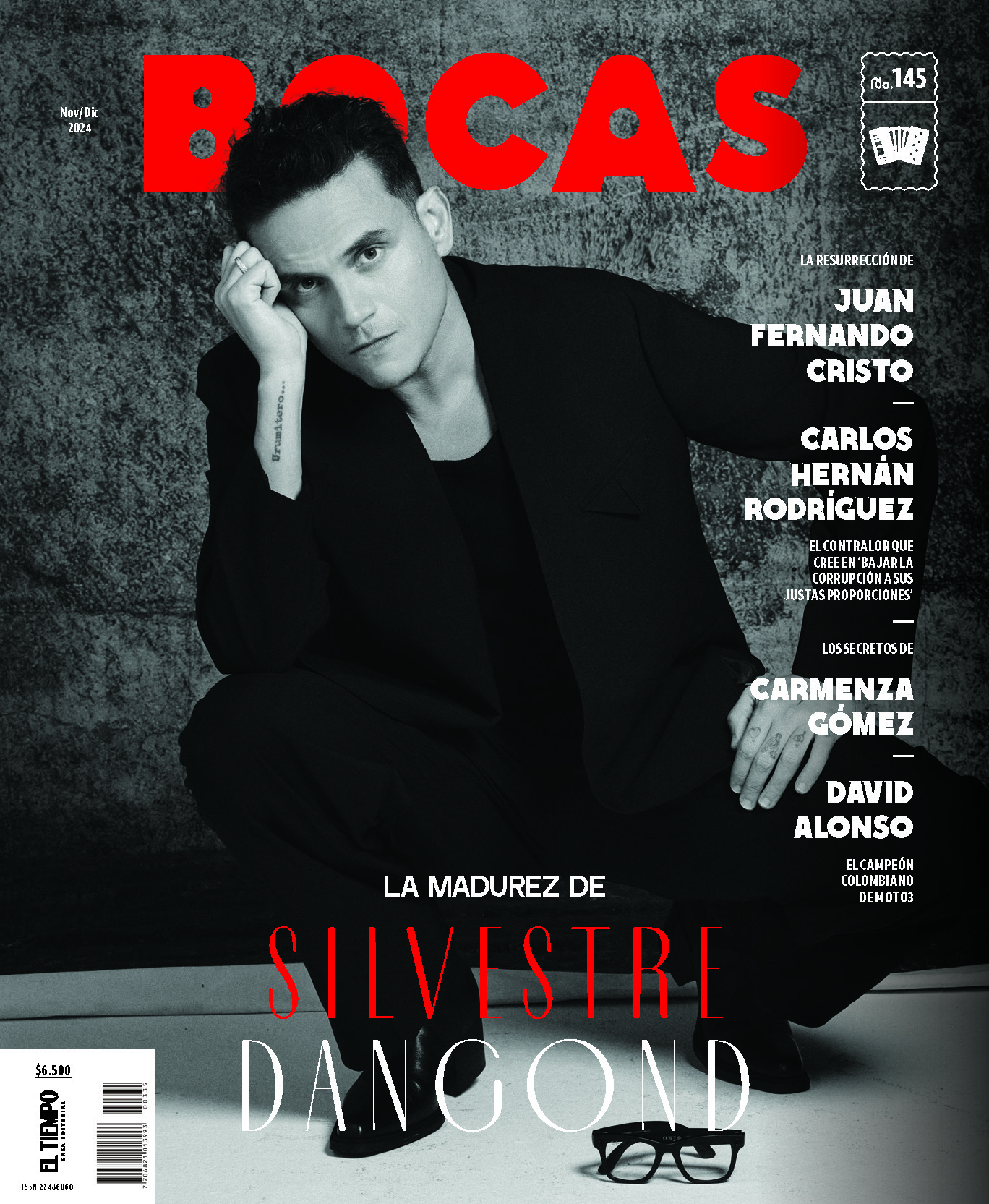 La nueva edición de BOCAS tiene dos personajes de portada: el piloto David Alonso y Silvestre Dangond.