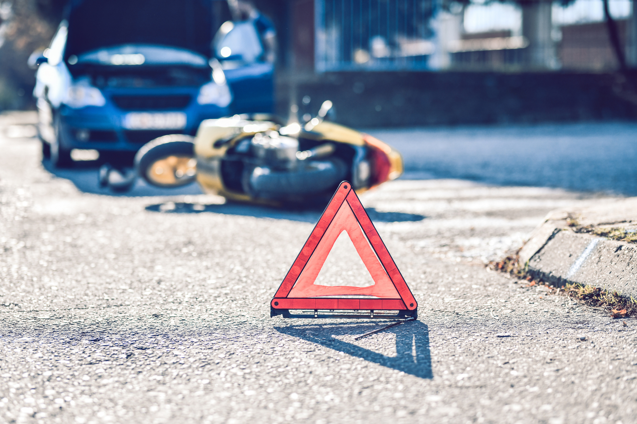 Accidente moto