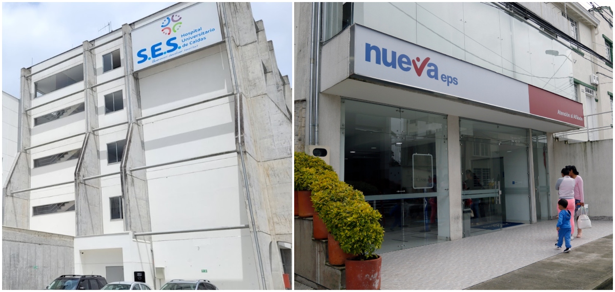 El SES, Hospital de Caldas, ha sido uno de los más afectados del Eje Cafetero por la crisis de Nueva EPS.