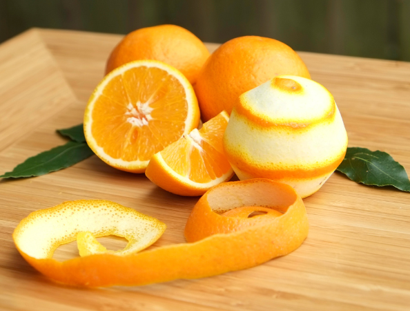 Cáscara de naranja