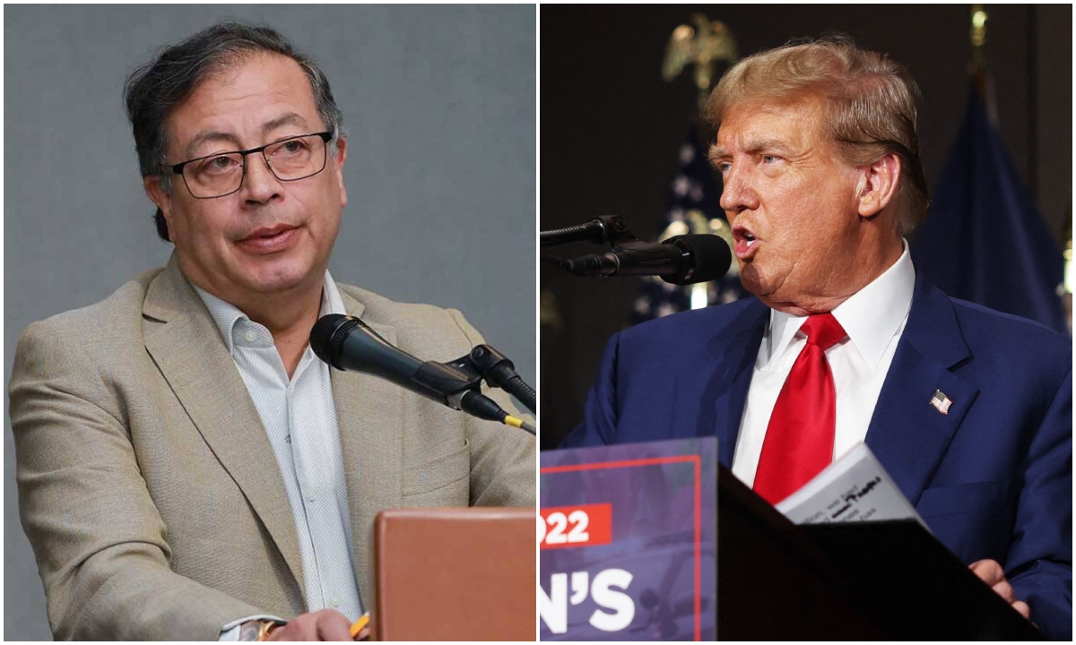 Gustavo petro / Donald Trump